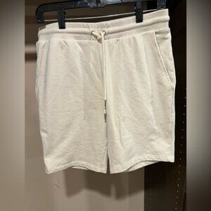 ASOS Cream Athletic Shorts Relaxed Fit